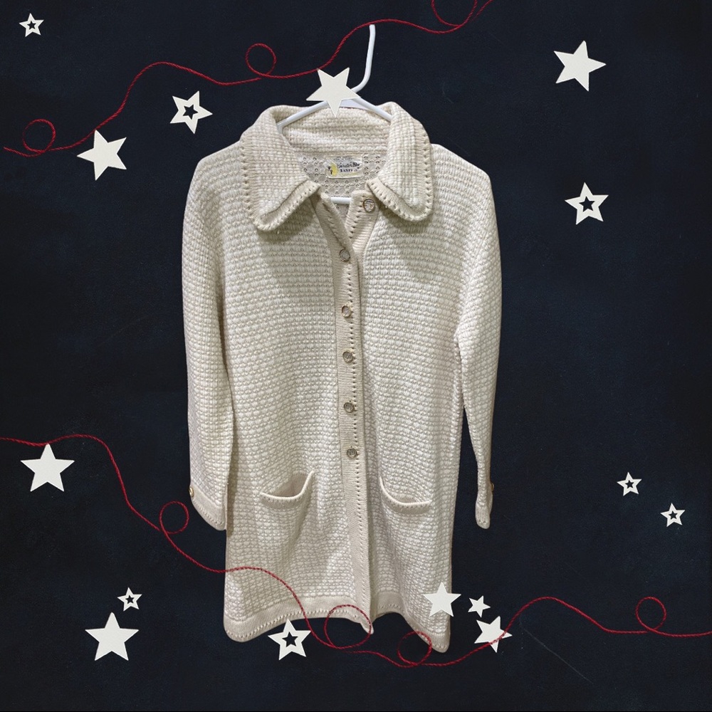 Vintage Cardigan Sweater Bee By Banff